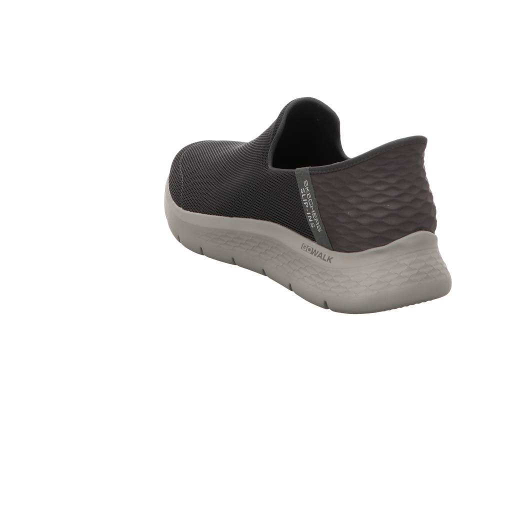 Skechers Herren Slipper Slip Ins Go Walk Flex in grau