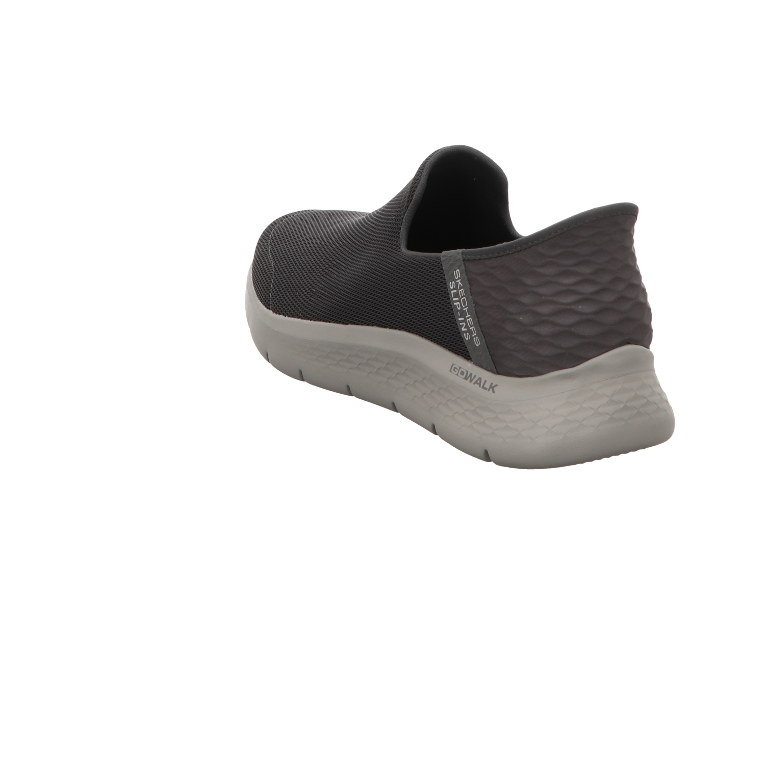 Skechers Herren Slipper Slip Ins Go Walk Flex in grau
