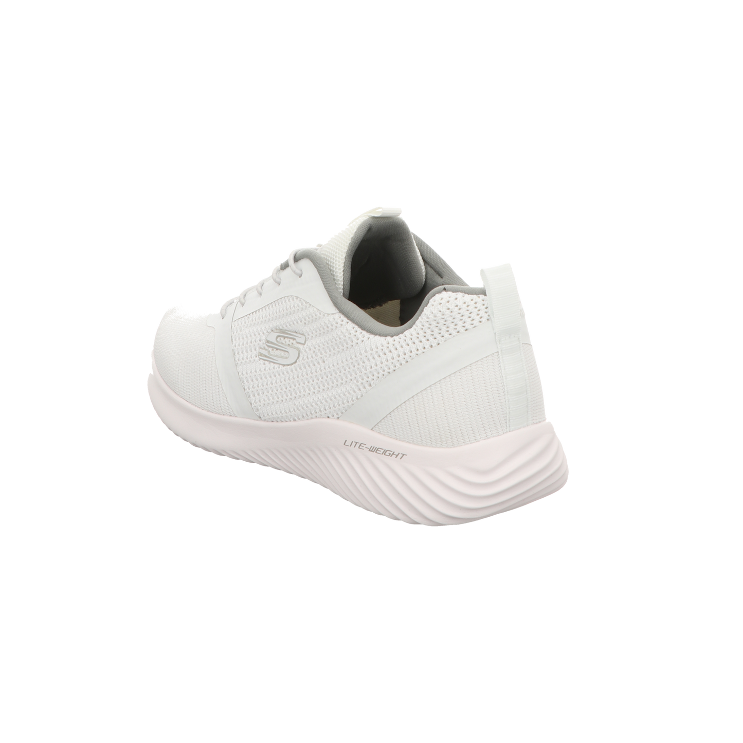 Skechers Herren Slipper Bounder in weiss