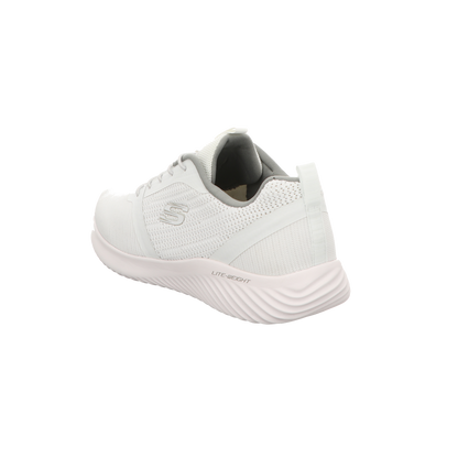 Skechers Herren Slipper Bounder in weiss