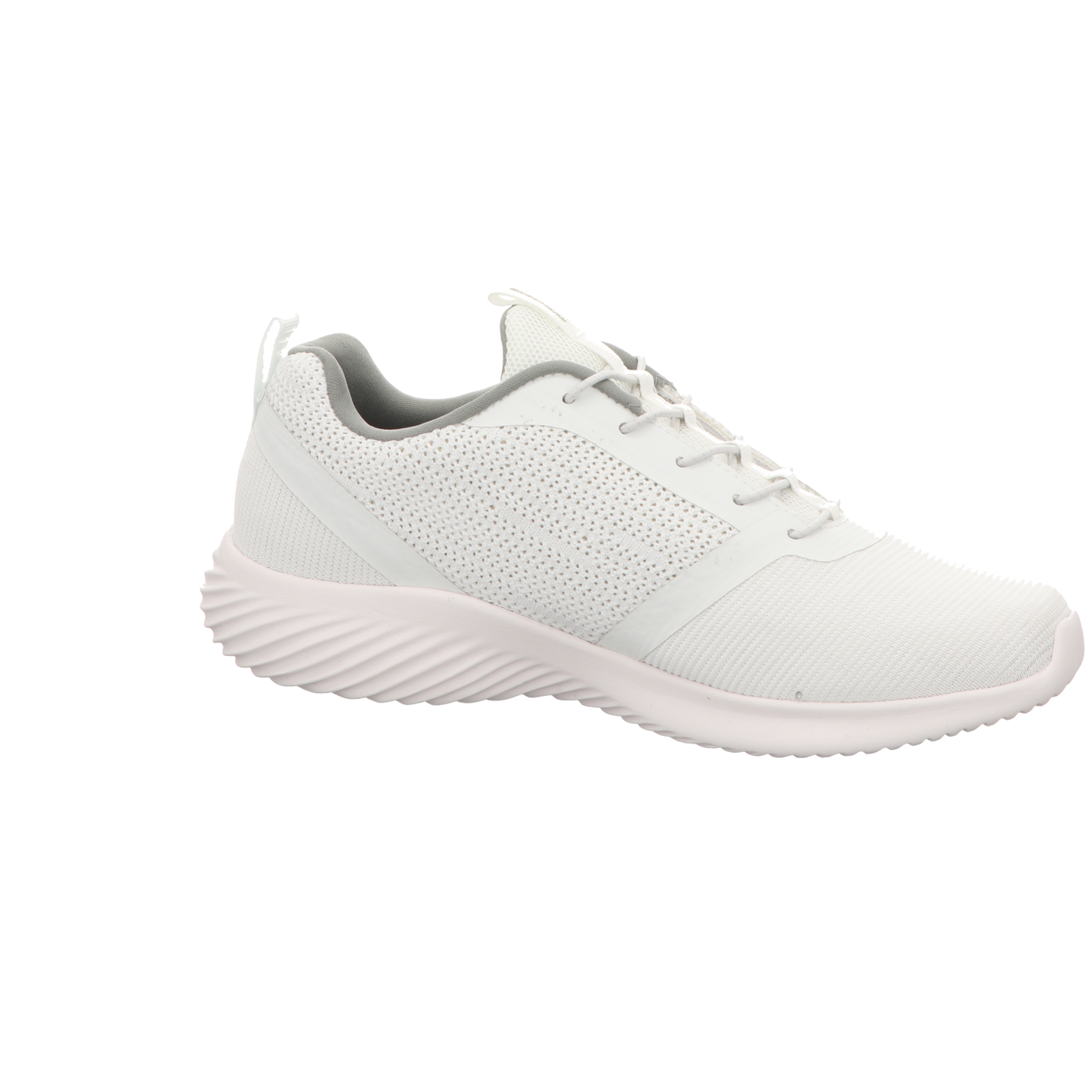 Skechers Herren Slipper Bounder in weiss