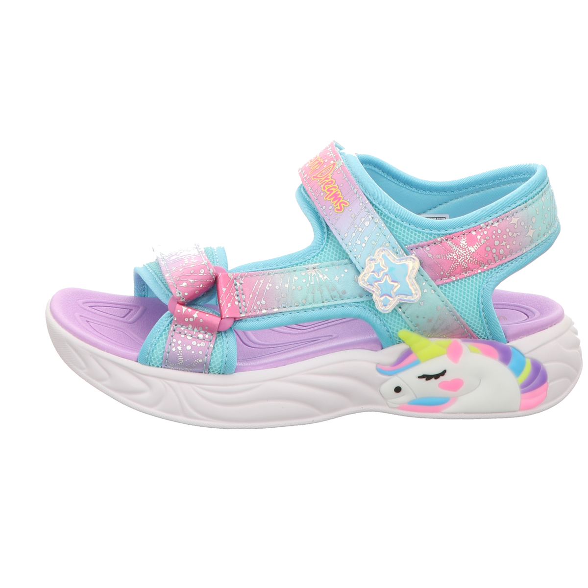 Skechers Damen Sandale Unicorn Dreams in lila