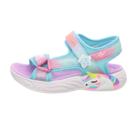Skechers Damen Sandale Unicorn Dreams in lila