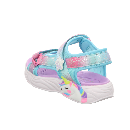Skechers Damen Sandale Unicorn Dreams in lila