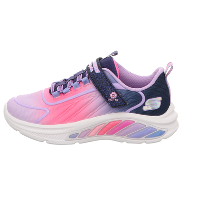 Skechers Damen Slipper Rainbow Cruisers in blau