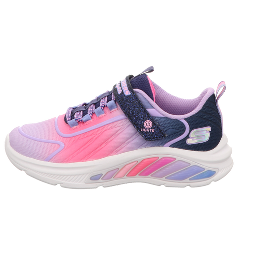 Skechers Damen Slipper Rainbow Cruisers in blau