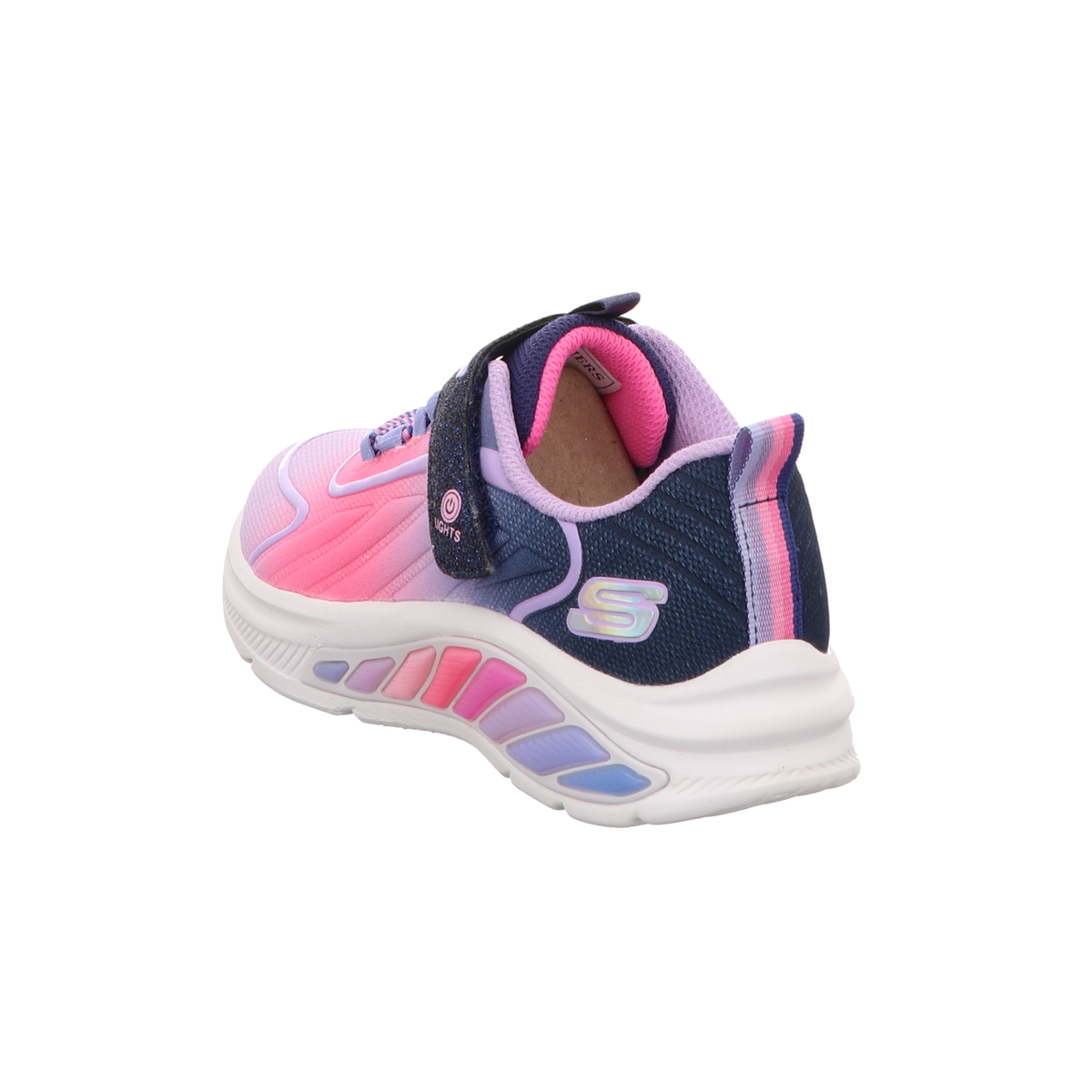 Skechers Damen Slipper Rainbow Cruisers in blau