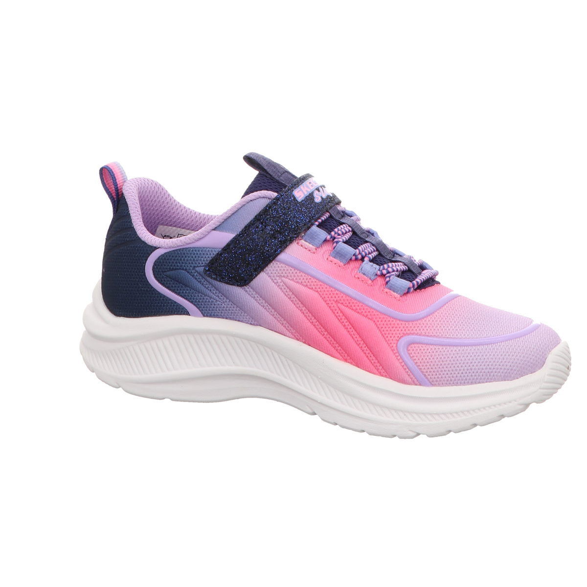 Skechers Damen Slipper Rainbow Cruisers in blau
