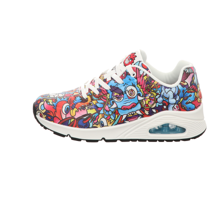 Skechers Damen Schnürschuh  in transparent