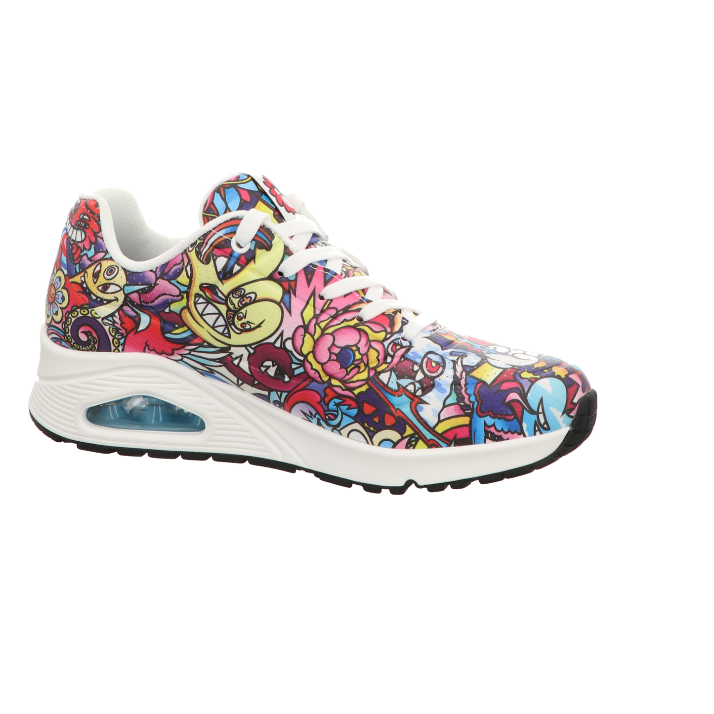 Skechers Damen Schnürschuh  in transparent