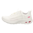 Skechers Damen Schnürschuh Bobs Unity-Sleek Waves in weiss