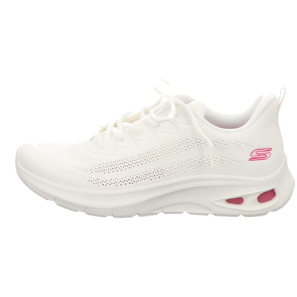Skechers Damen Schnürschuh Bobs Unity-Sleek Waves in weiss
