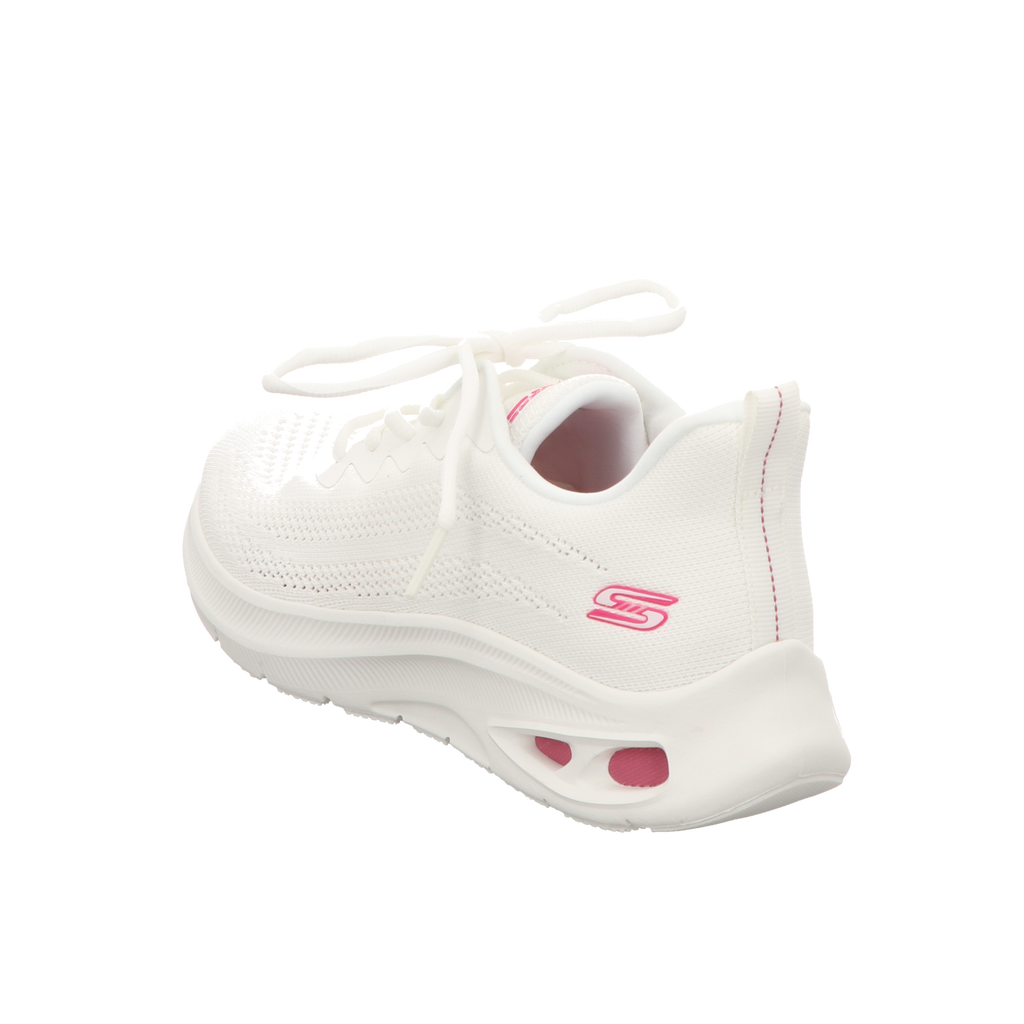 Skechers Damen Schnürschuh Bobs Unity-Sleek Waves in weiss