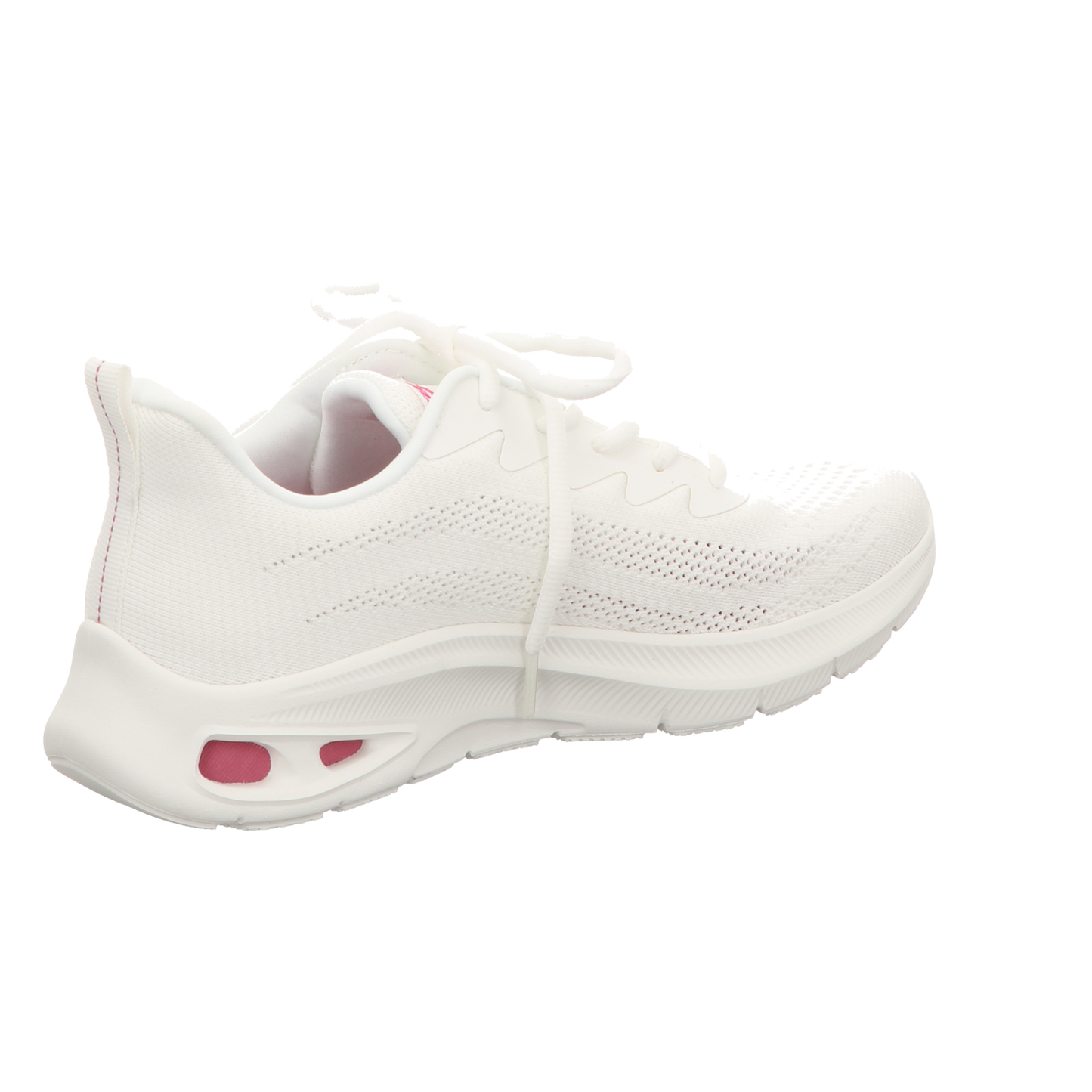 Skechers Damen Schnürschuh Bobs Unity-Sleek Waves in weiss