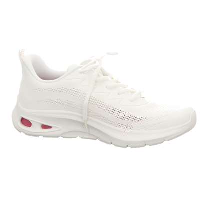 Skechers Damen Schnürschuh Bobs Unity-Sleek Waves in weiss