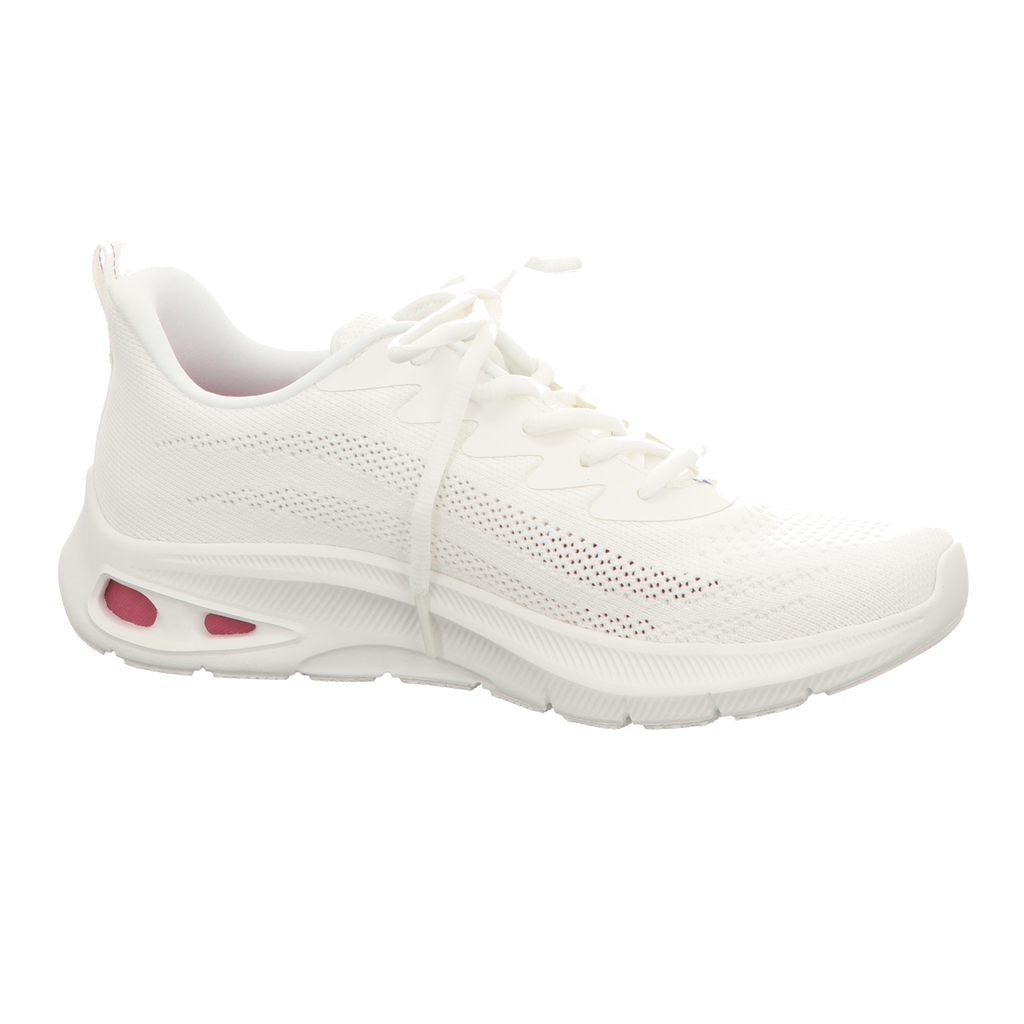Skechers Damen Schnürschuh Bobs Unity-Sleek Waves in weiss