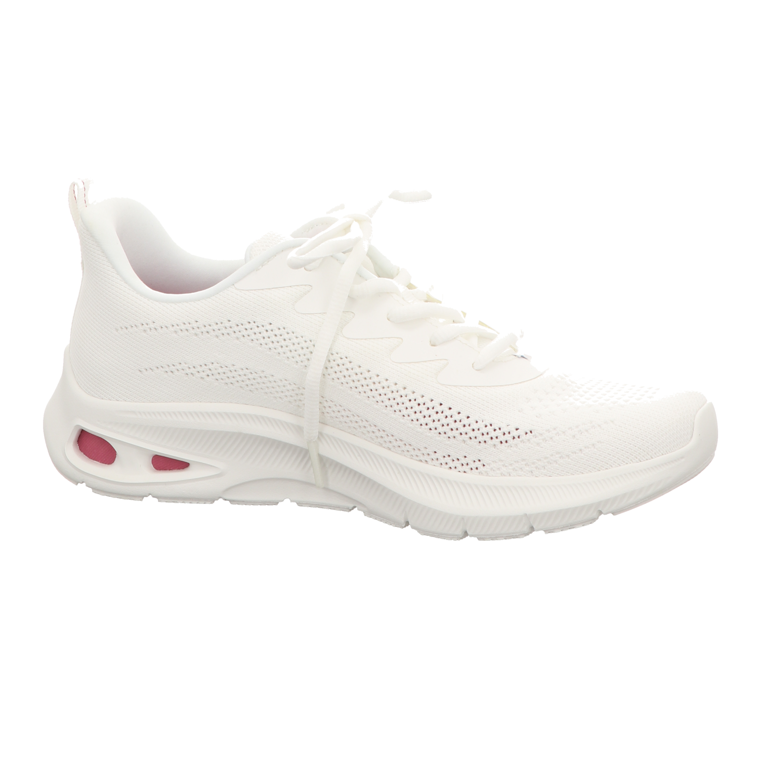 Skechers Damen Schnürschuh Bobs Unity-Sleek Waves in weiss