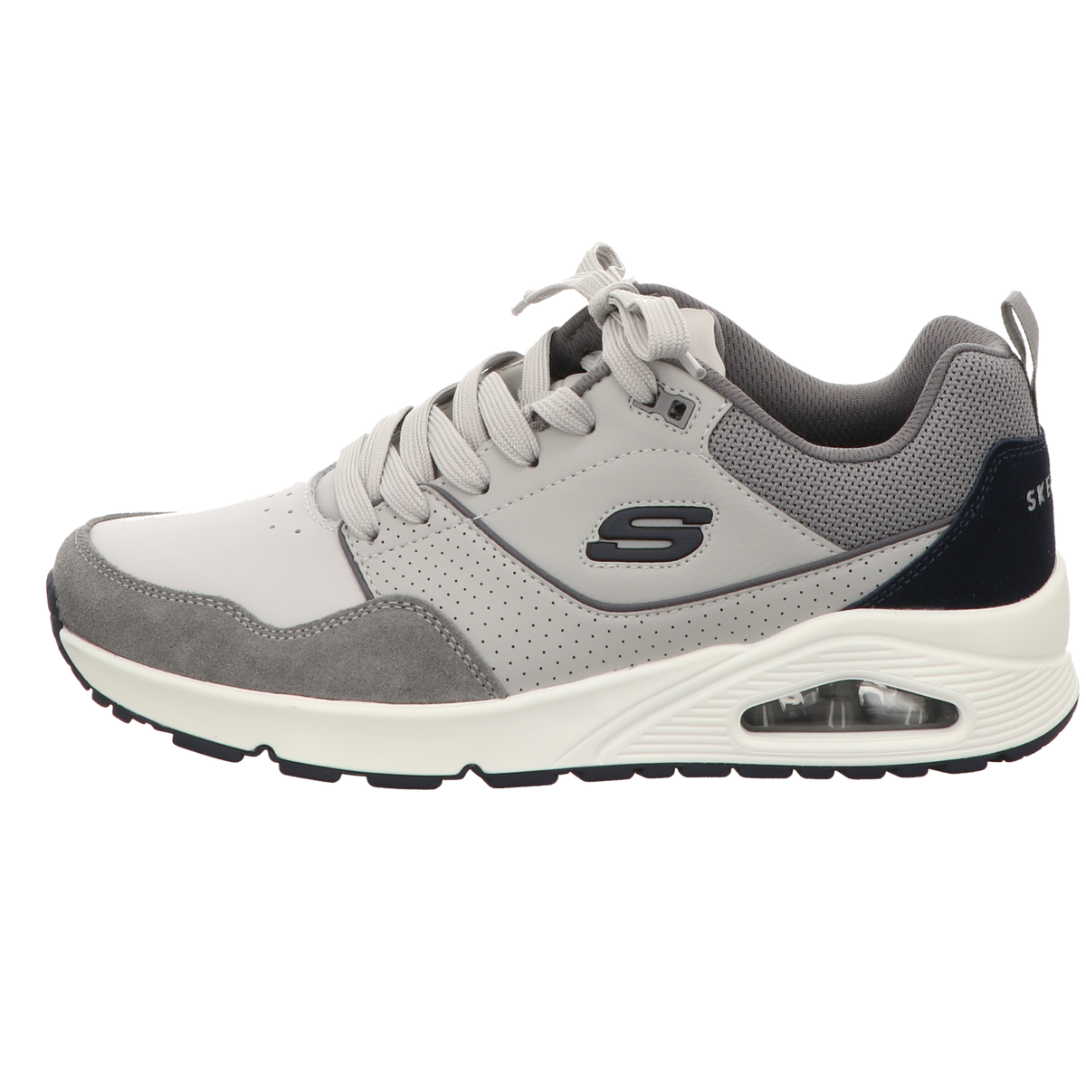 Skechers Herren Schnürschuh Uno Retro One in grau