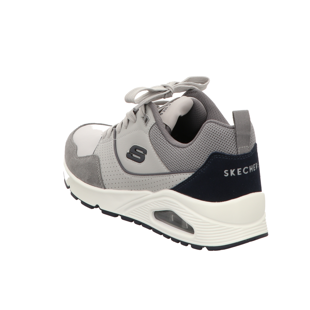 Skechers Herren Schnürschuh Uno Retro One in grau