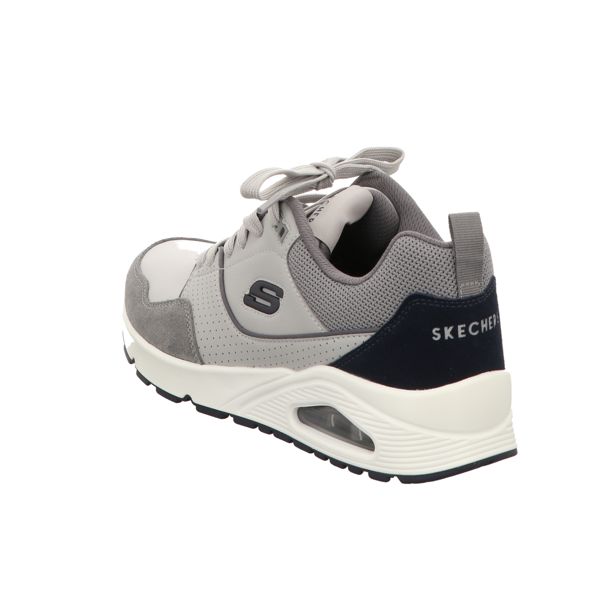 Skechers Herren Schnürschuh Uno Retro One in grau