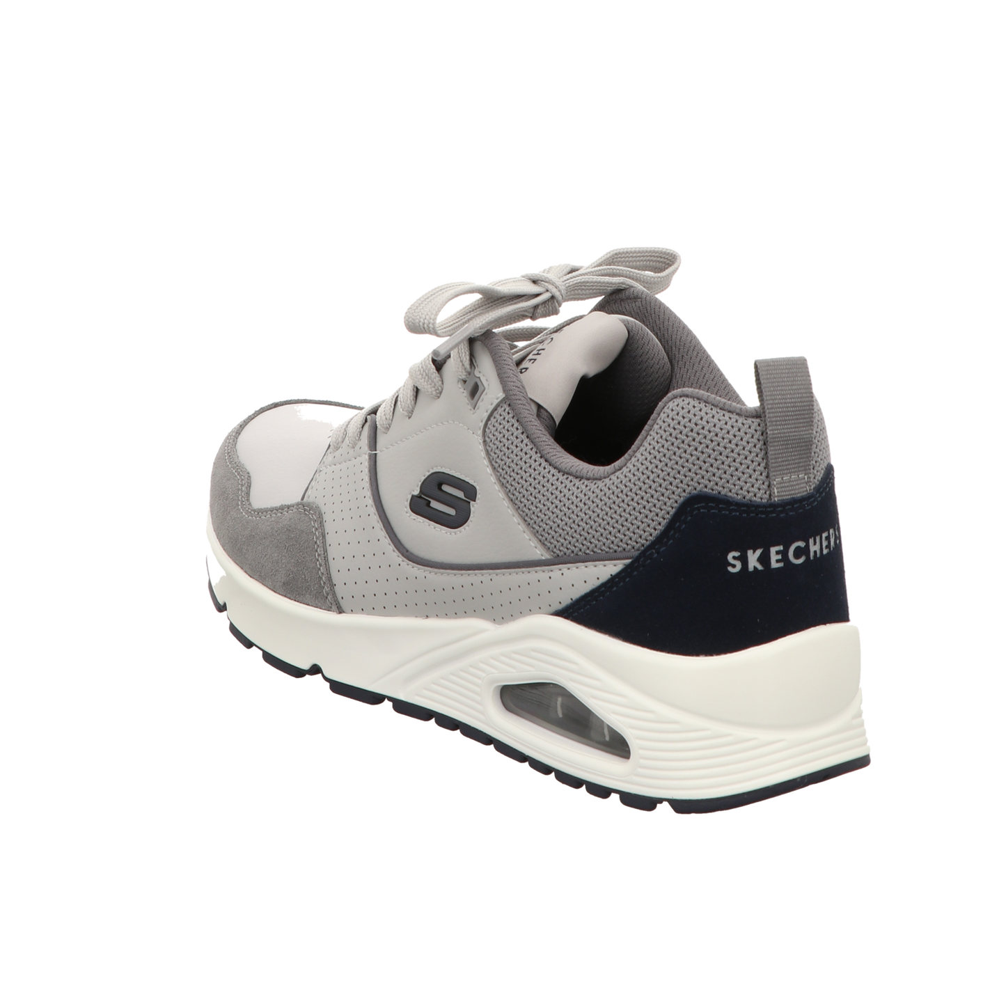 Skechers Herren Schnürschuh Uno Retro One in grau