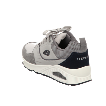 Skechers Herren Schnürschuh Uno Retro One in grau