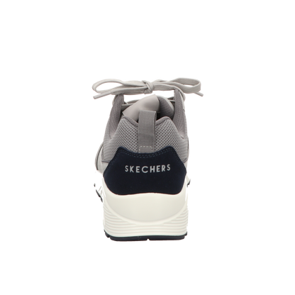 Skechers Herren Schnürschuh Uno Retro One in grau