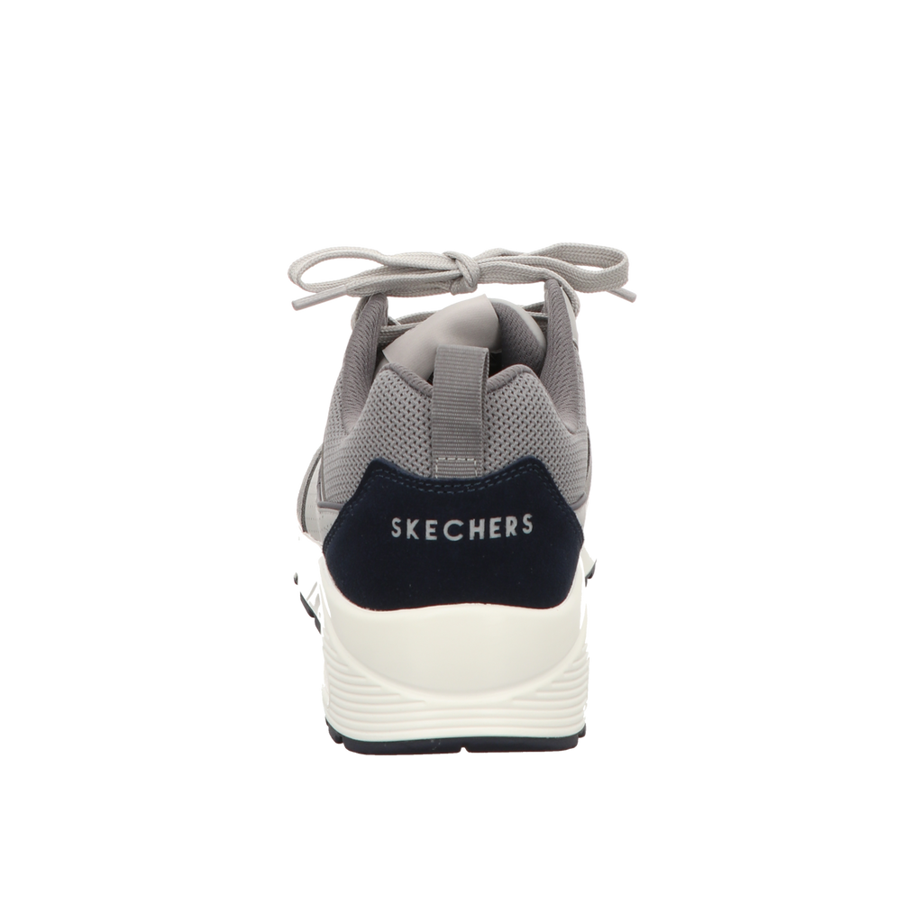 Skechers Herren Schnürschuh Uno Retro One in grau