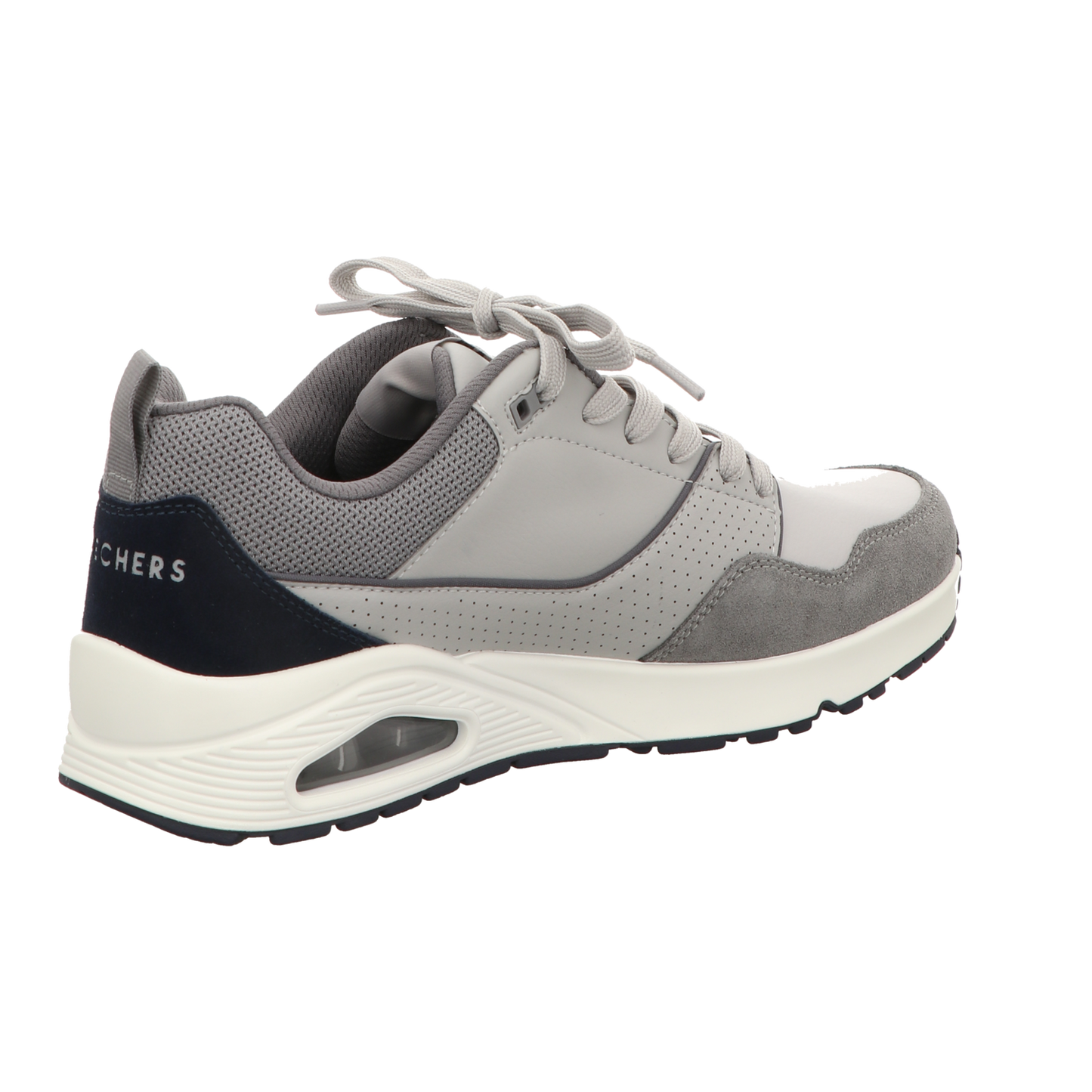 Skechers Herren Schnürschuh Uno Retro One in grau