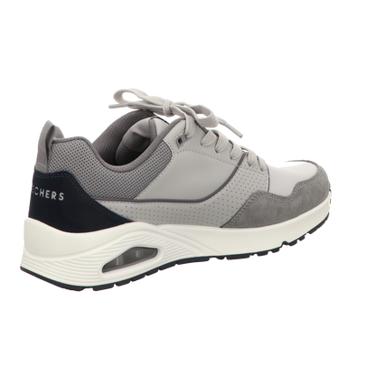Skechers Herren Schnürschuh Uno Retro One in grau