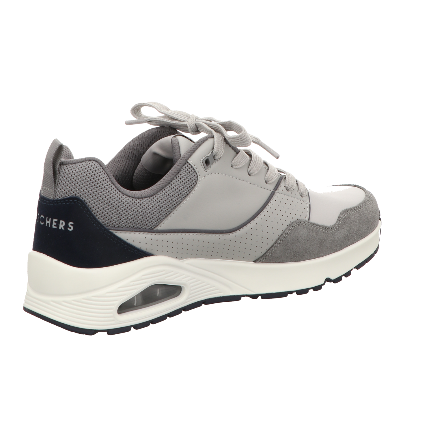 Skechers Herren Schnürschuh Uno Retro One in grau