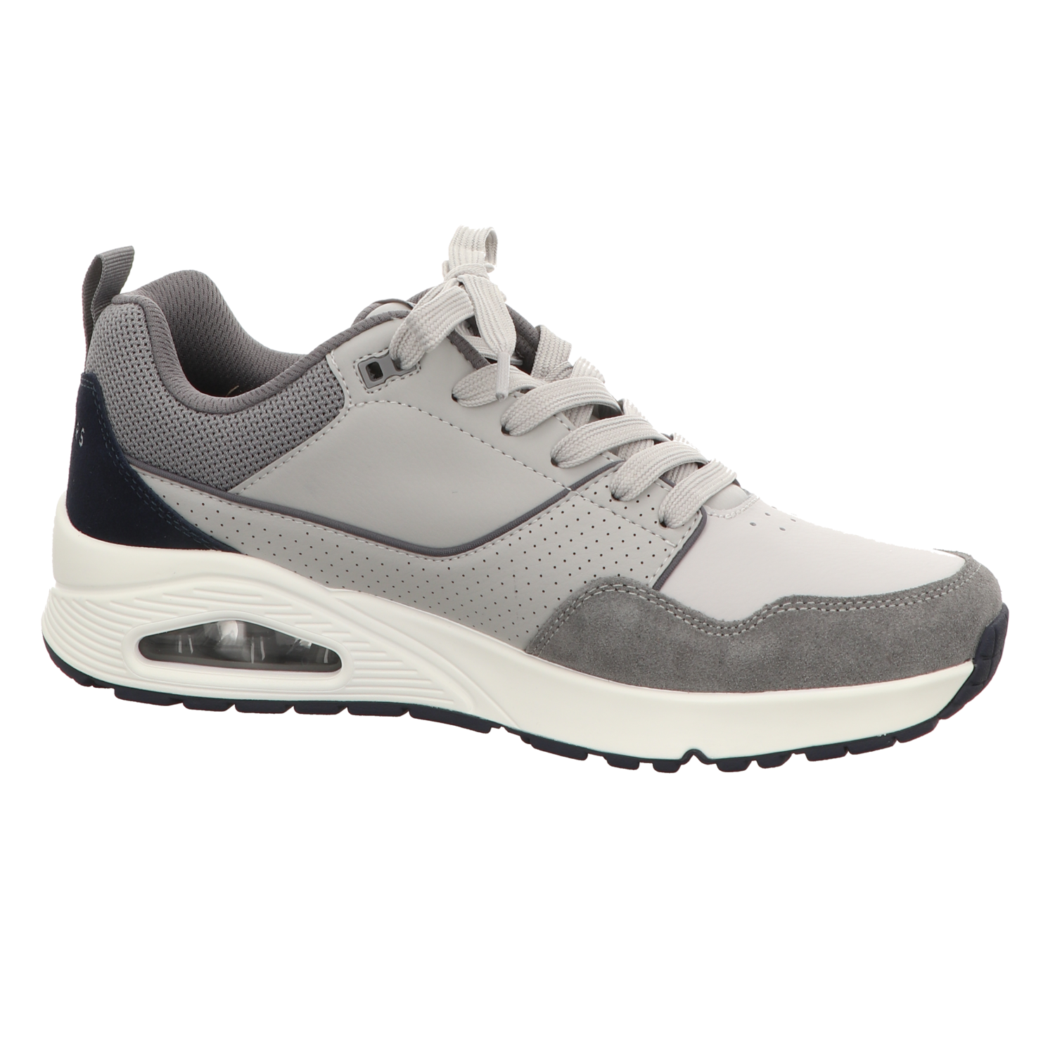 Skechers Herren Schnürschuh Uno Retro One in grau