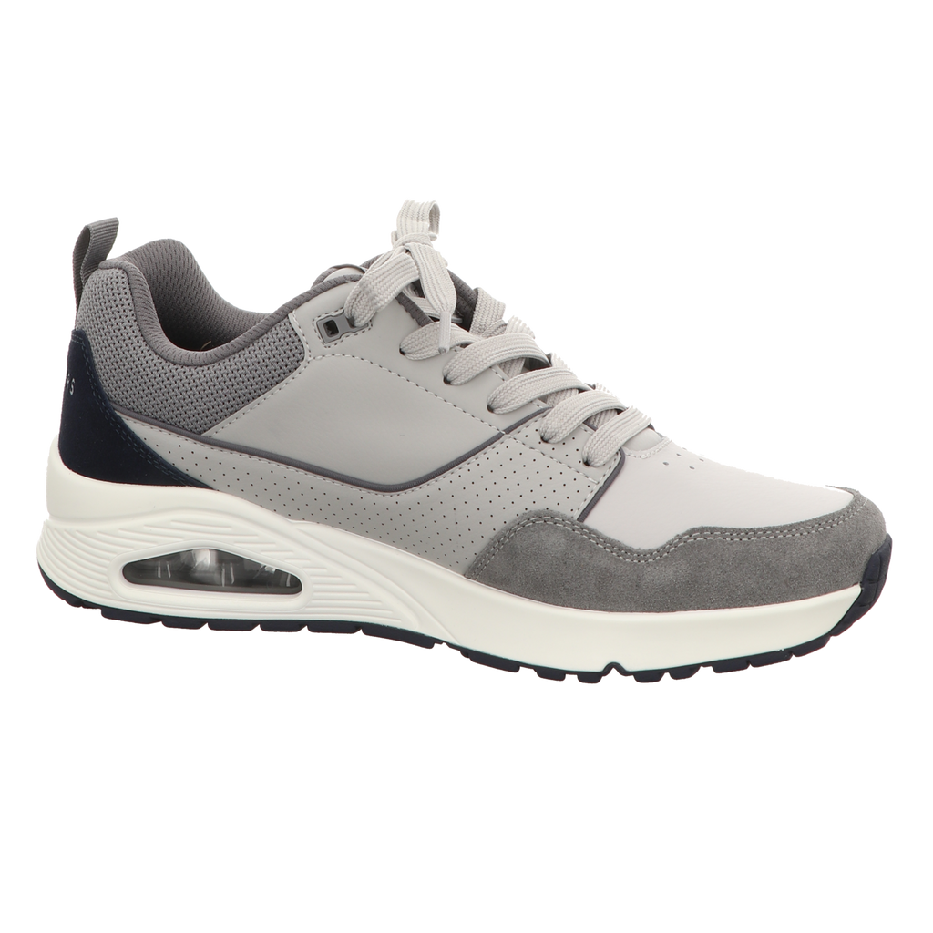 Skechers Herren Schnürschuh Uno Retro One in grau