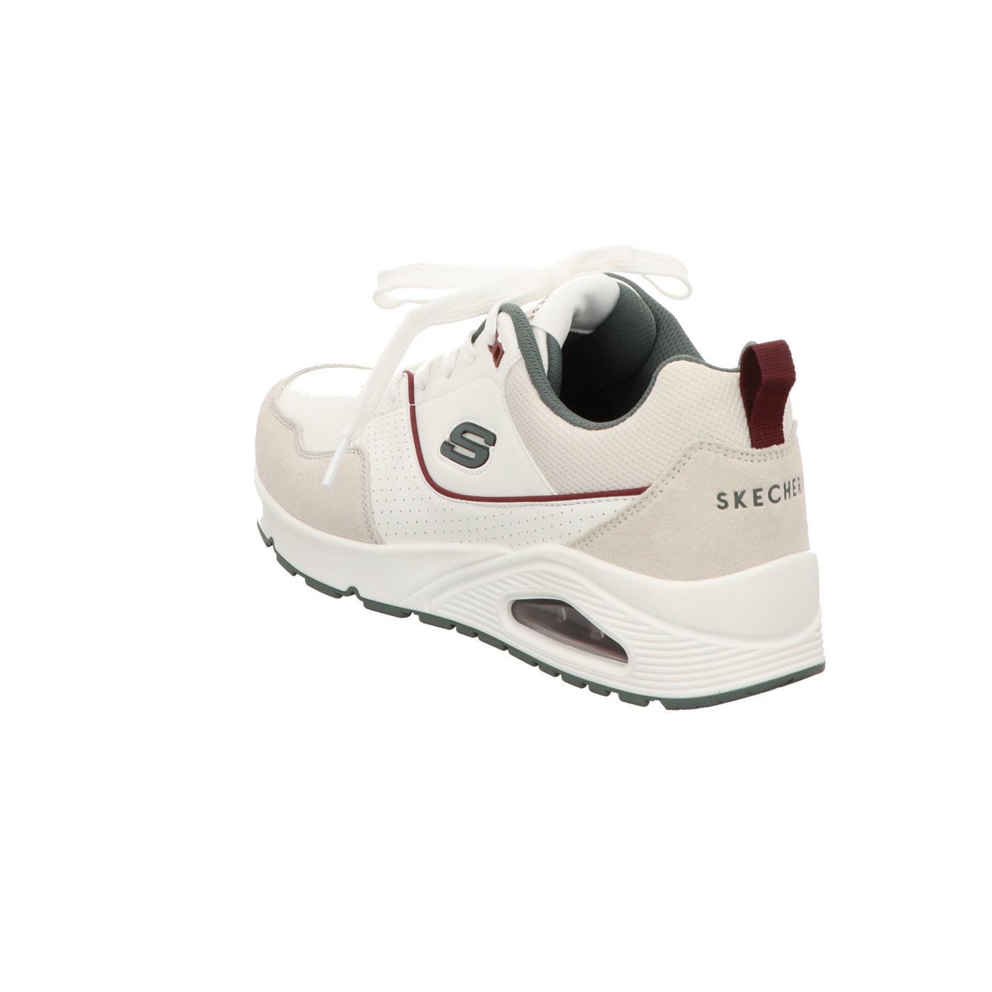 Skechers Herren Schnürschuh Uno Retro One in weiss