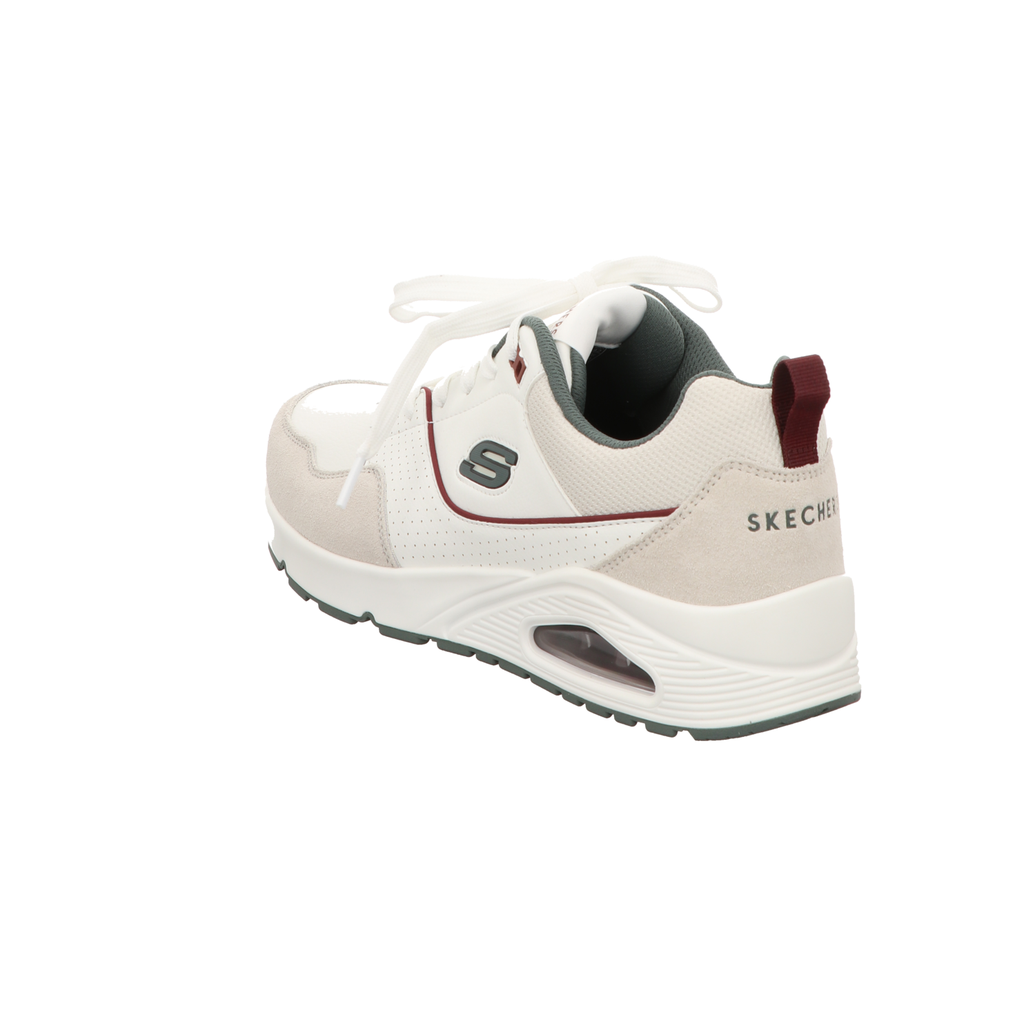 Skechers Herren Schnürschuh Uno Retro One in weiss