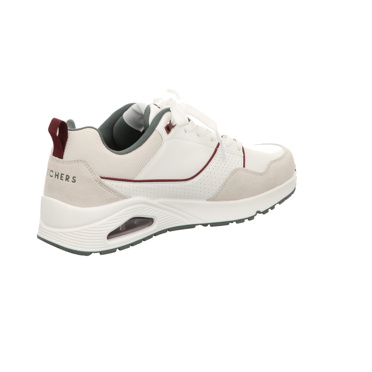 Skechers Herren Schnürschuh Uno Retro One in weiss