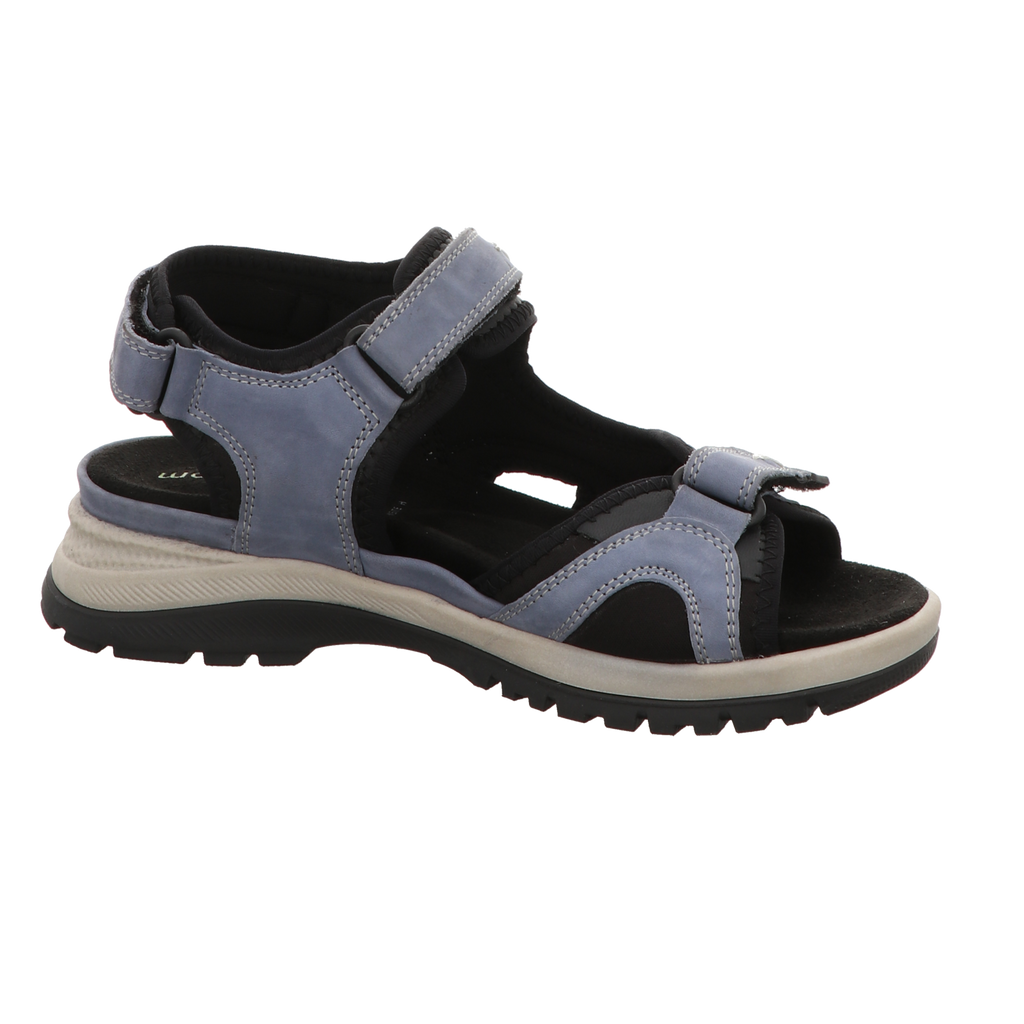 Waldläufer Damen Sandale bequem H-Sora in schwarz