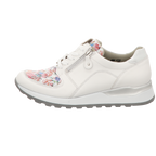 Waldläufer Damen Schnürschuh bequem Hiroko-Soft in silber