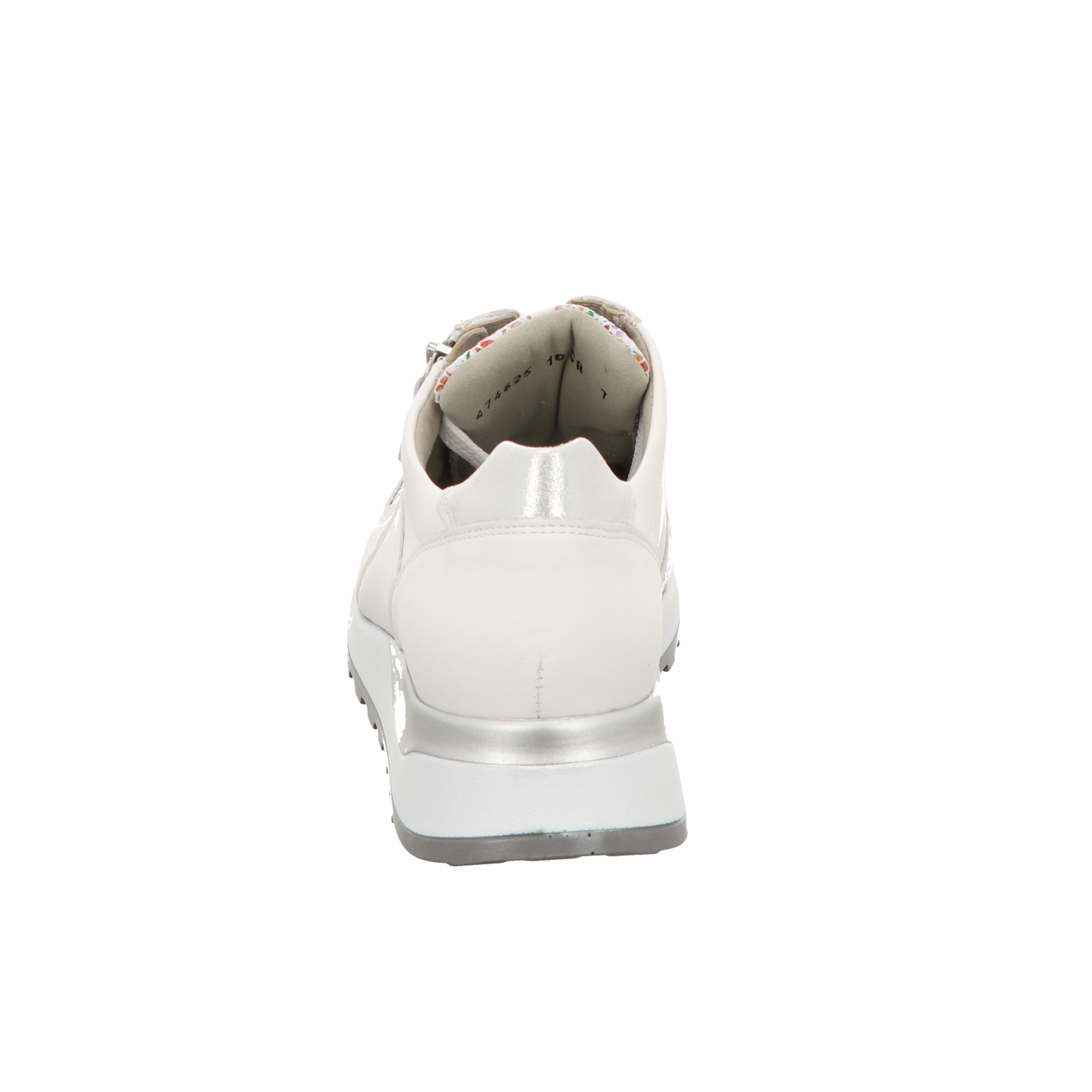 Waldläufer Damen Schnürschuh bequem Hiroko-Soft in silber