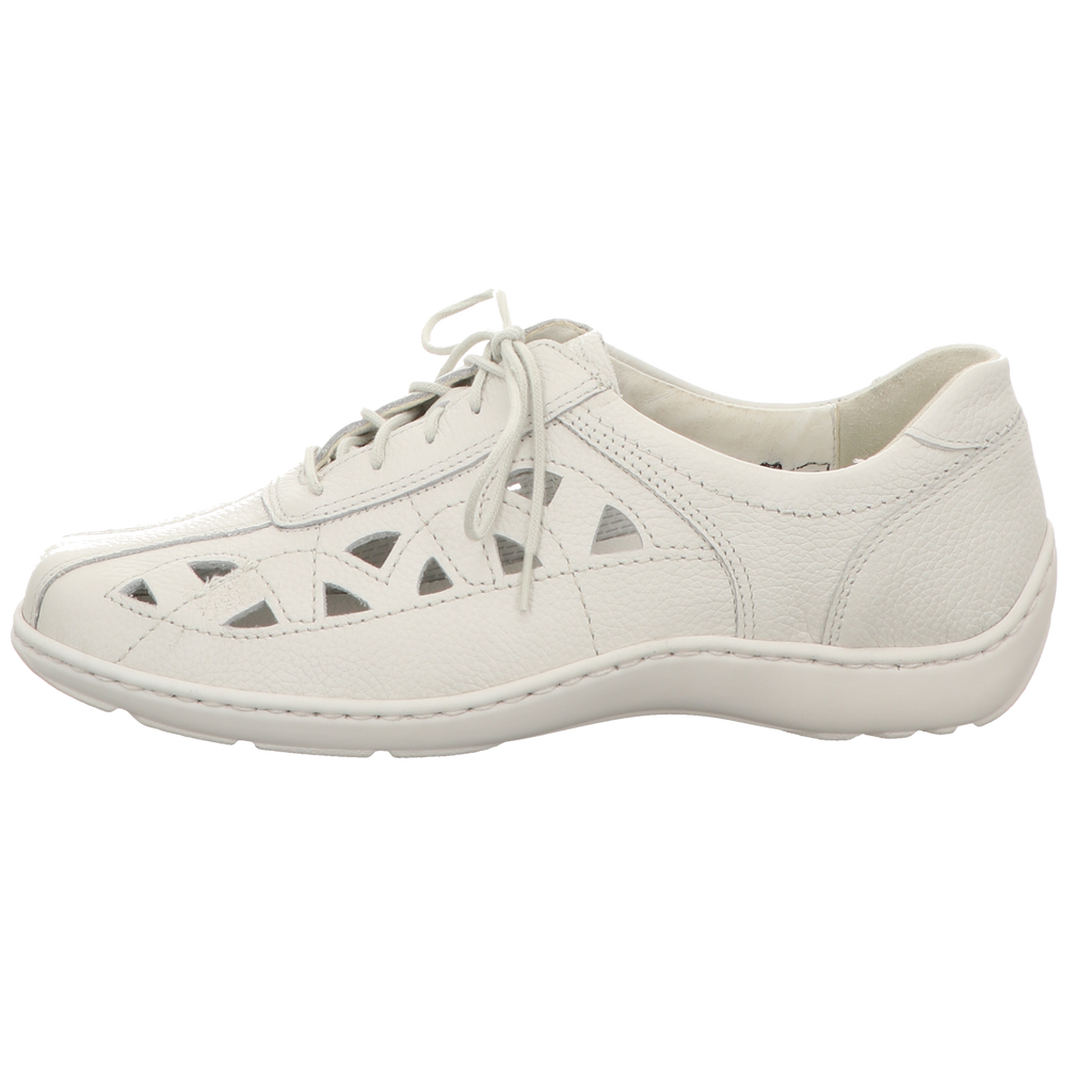Waldläufer Damen Schnürschuh bequem Henni in weiss
