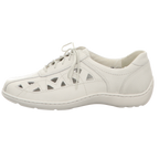 Waldläufer Damen Schnürschuh bequem Henni in weiss