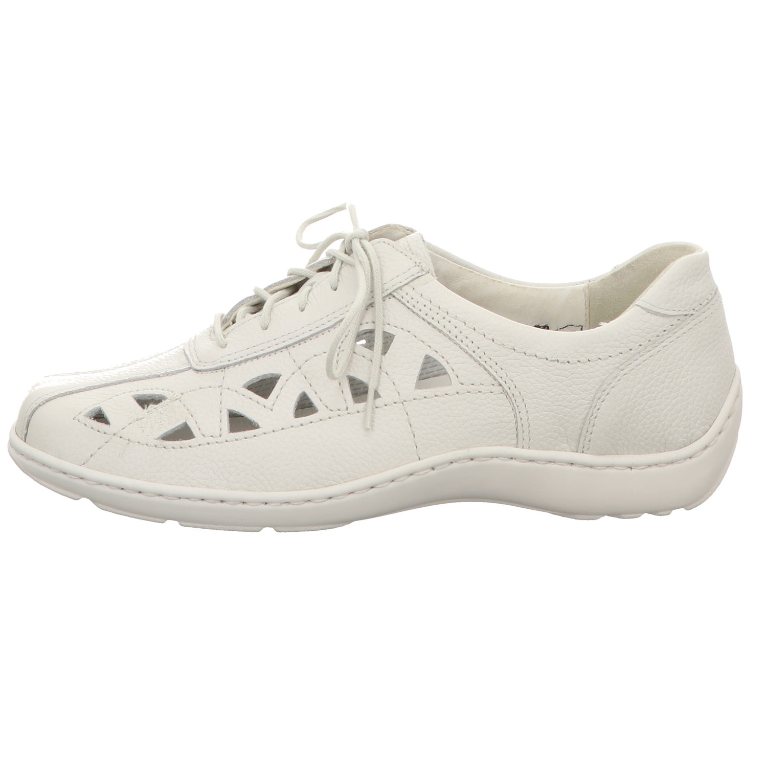 Waldläufer Damen Schnürschuh bequem Henni in weiss