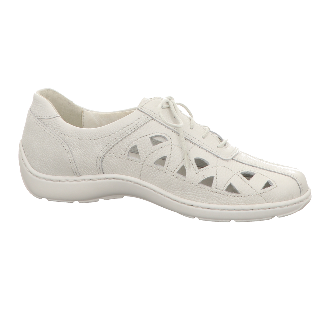 Waldläufer Damen Schnürschuh bequem Henni in weiss