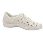 Waldläufer Damen Schnürschuh bequem Henni in weiss