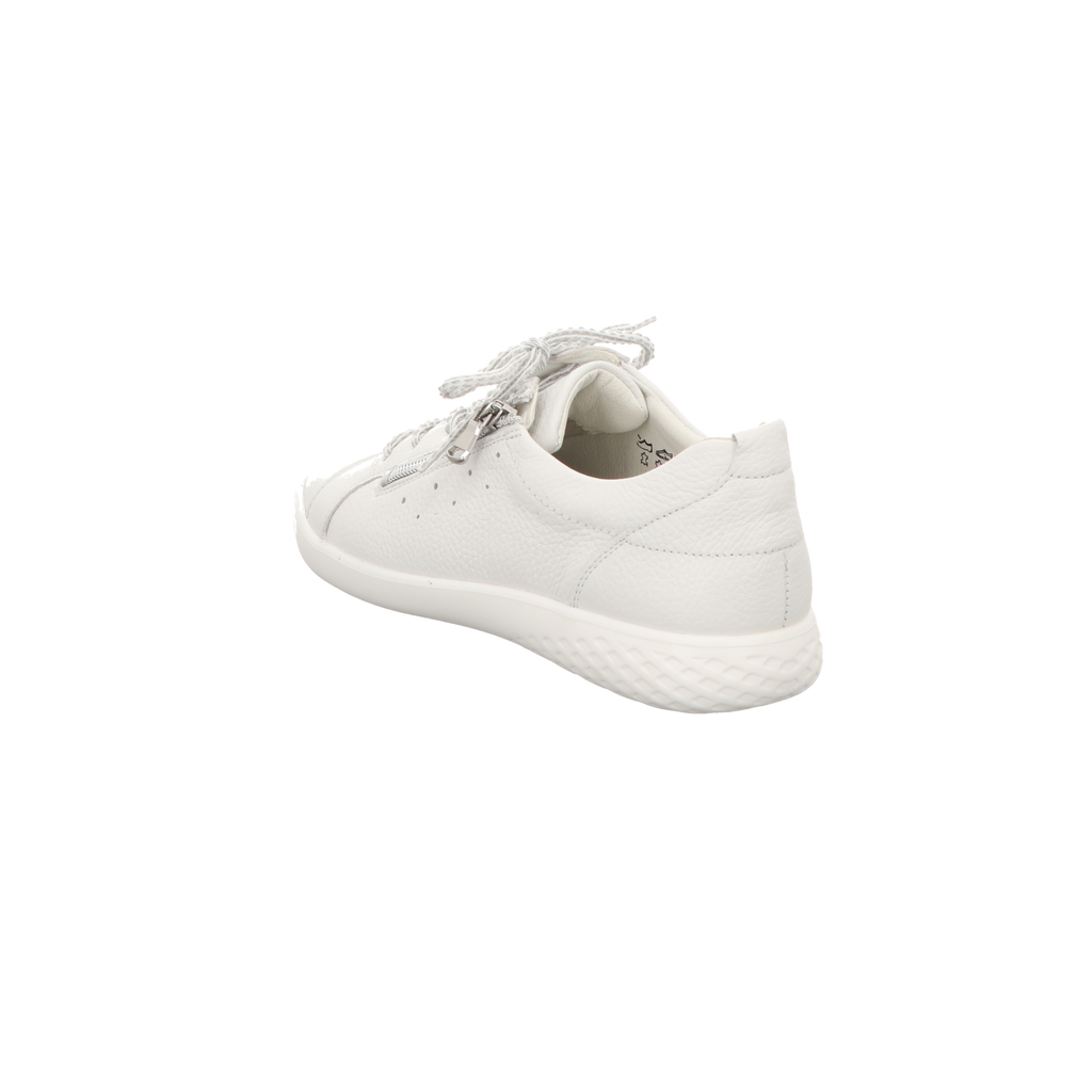 Waldläufer Damen Schnürschuh bequem H-Cloe in weiss