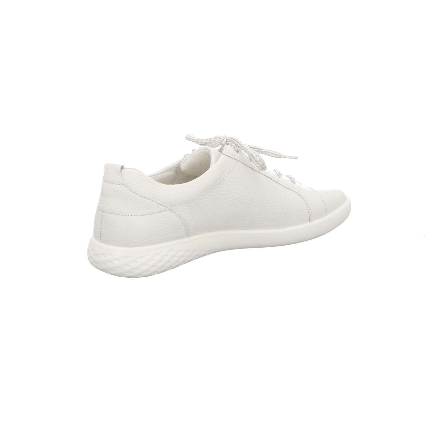Waldläufer Damen Schnürschuh bequem H-Cloe in weiss