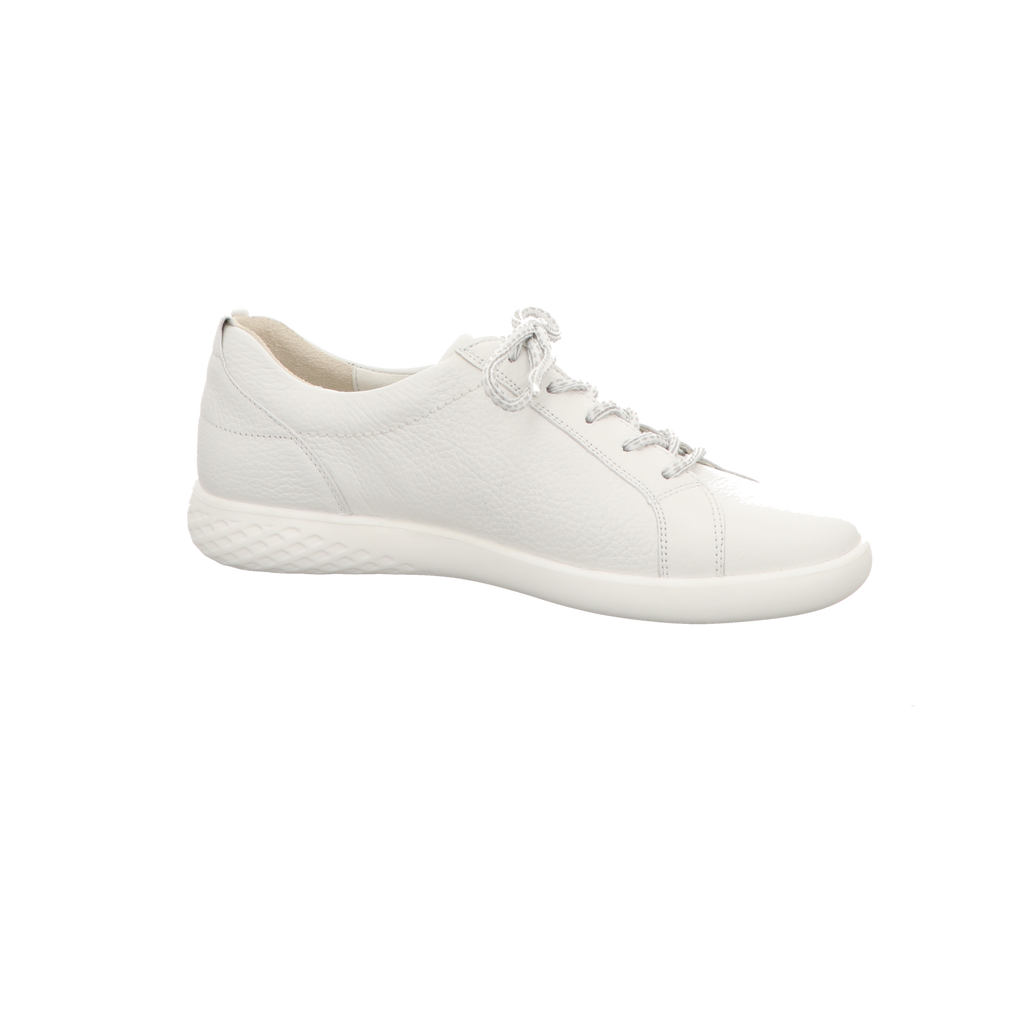 Waldläufer Damen Schnürschuh bequem H-Cloe in weiss
