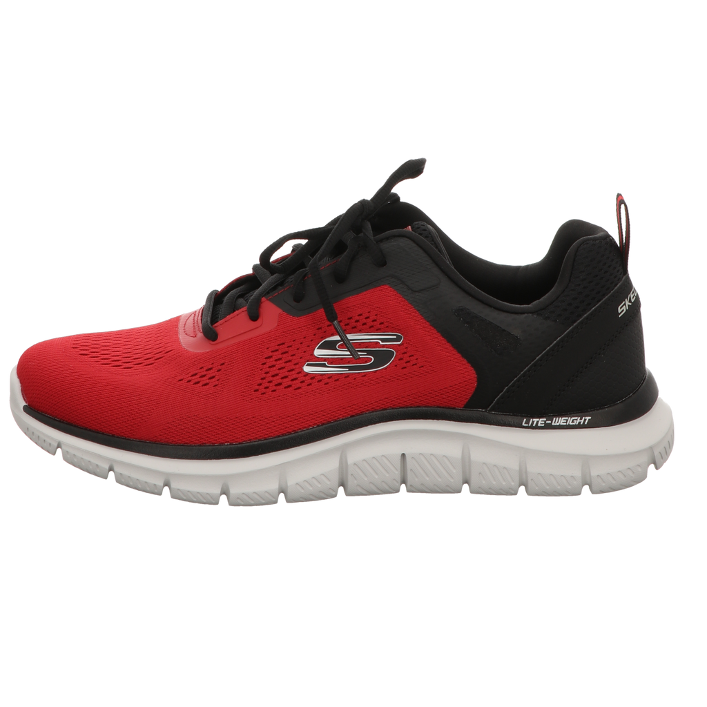 Skechers Herren Schnürschuh Track Broader in rot
