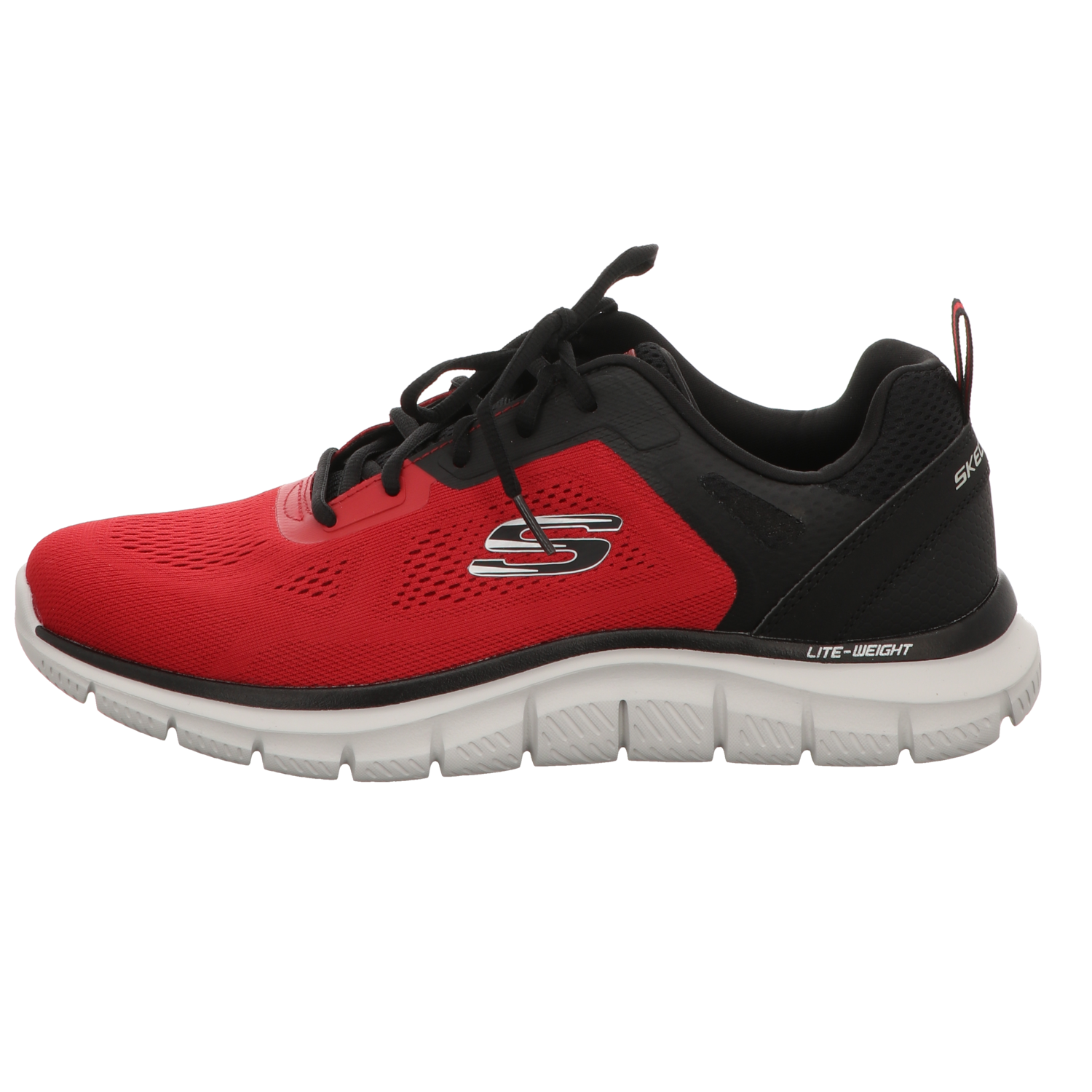 Skechers Herren Schnürschuh Track Broader in rot