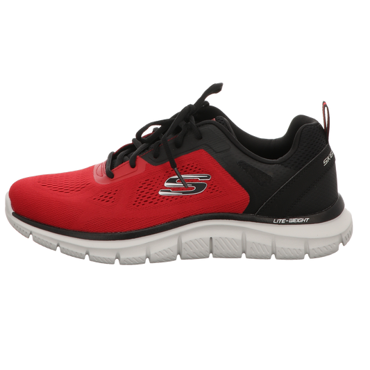Skechers Herren Schnürschuh Track Broader in rot